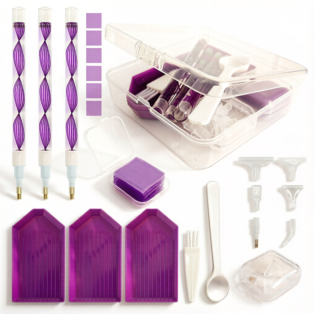 Box Art And Craft - DIY Diamond Painting Tool Kit 4