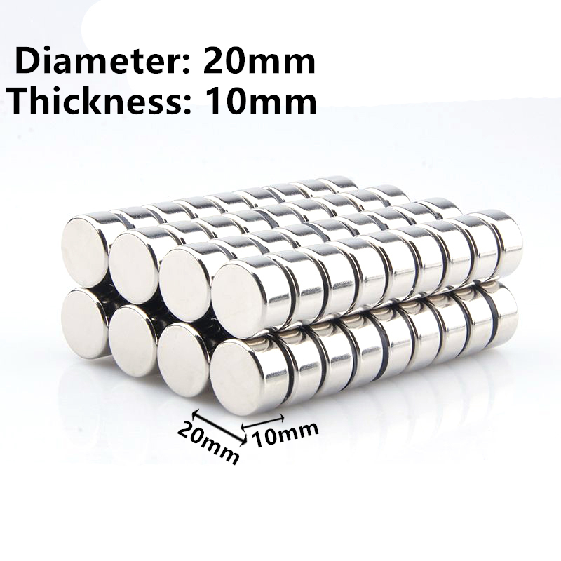 Art And Craft Science - 20x10 Strong Magnetic Hooks Round Fridge