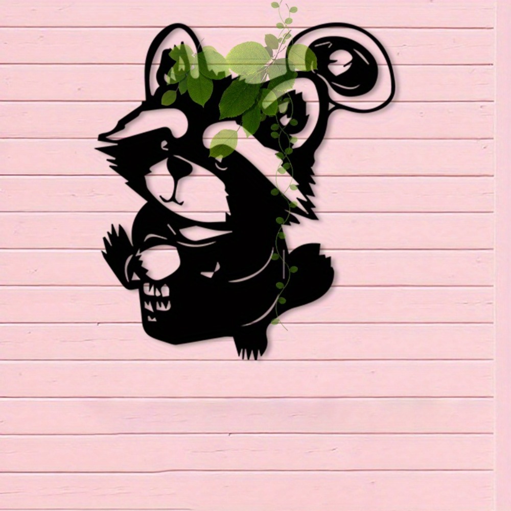 Art Craft Cafe - CIFBUY Iron Wall Art Red Panda