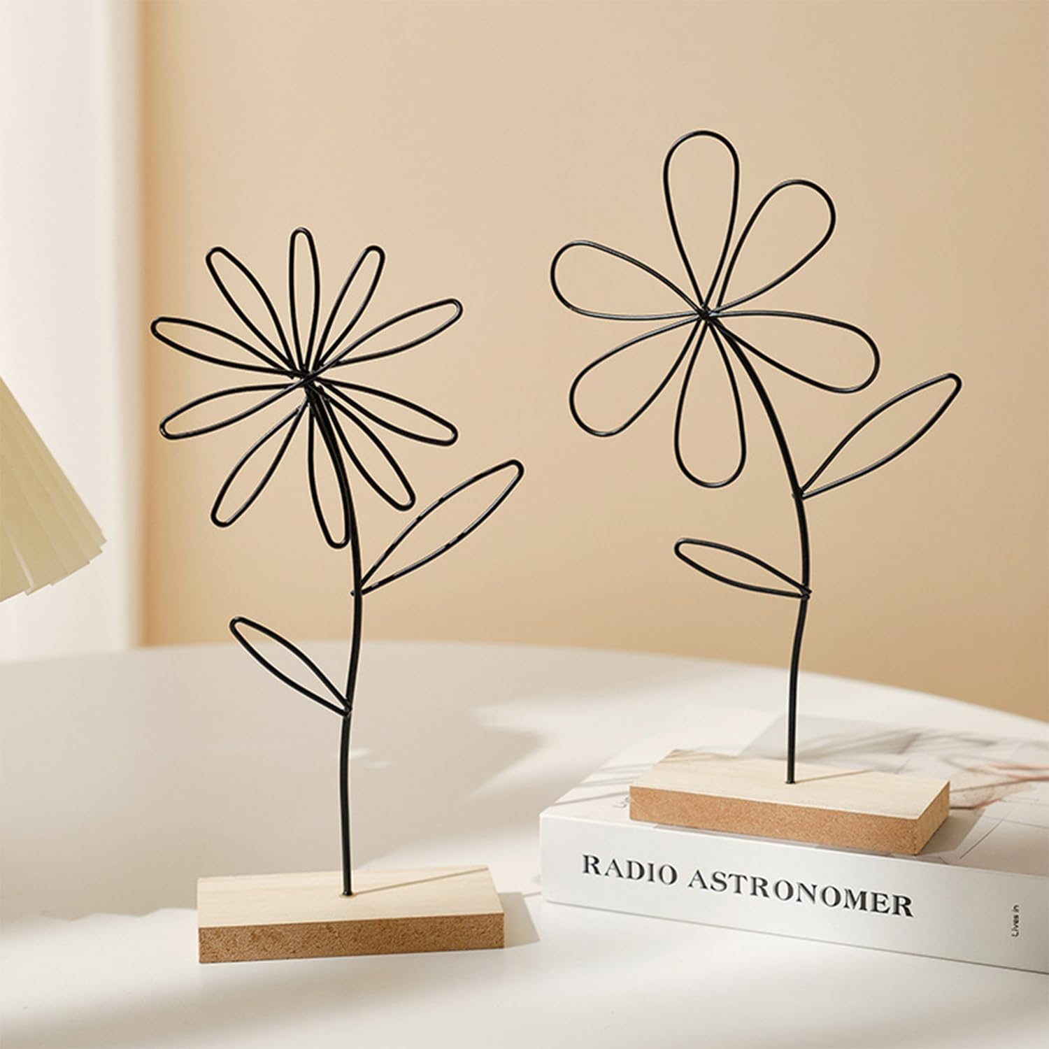 Art Craft Cafe - Iron Desktop Art - Rustproof Flower