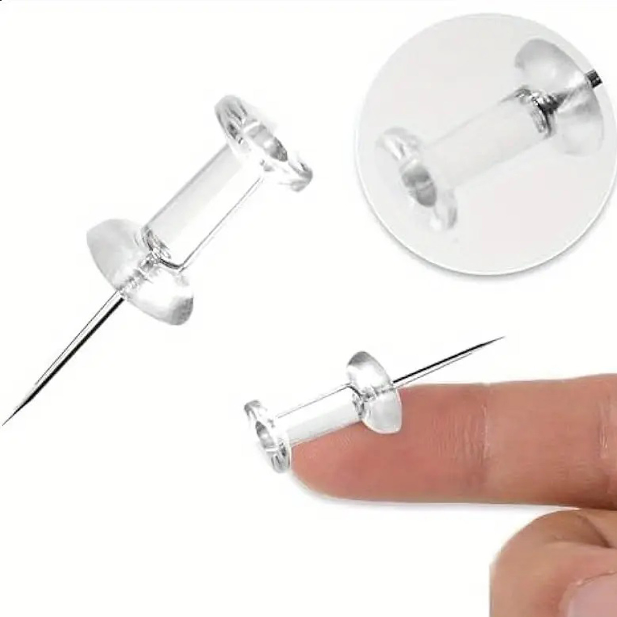 Box Art And Craft - 100/200/500/1000pcs Push Pins Plastic Head Steel
