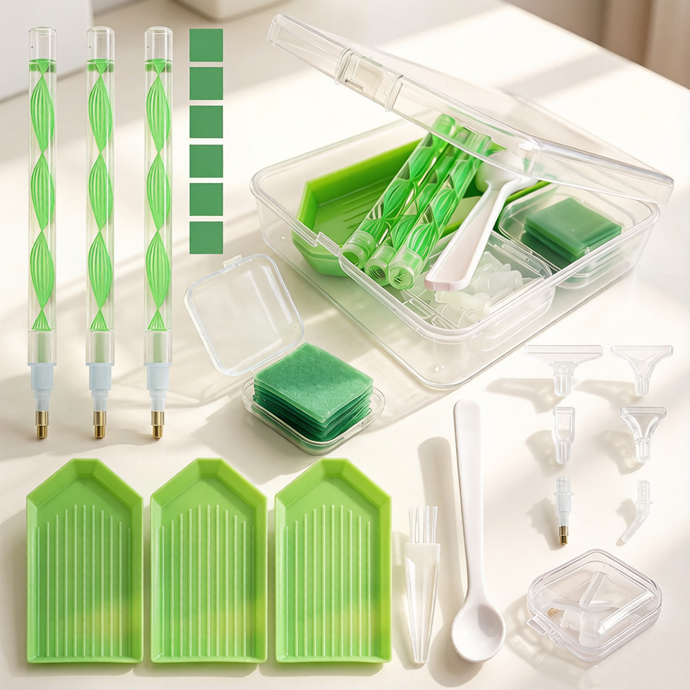 DIY Diamond Painting Tool Kit  - Box Art And Craft review and price