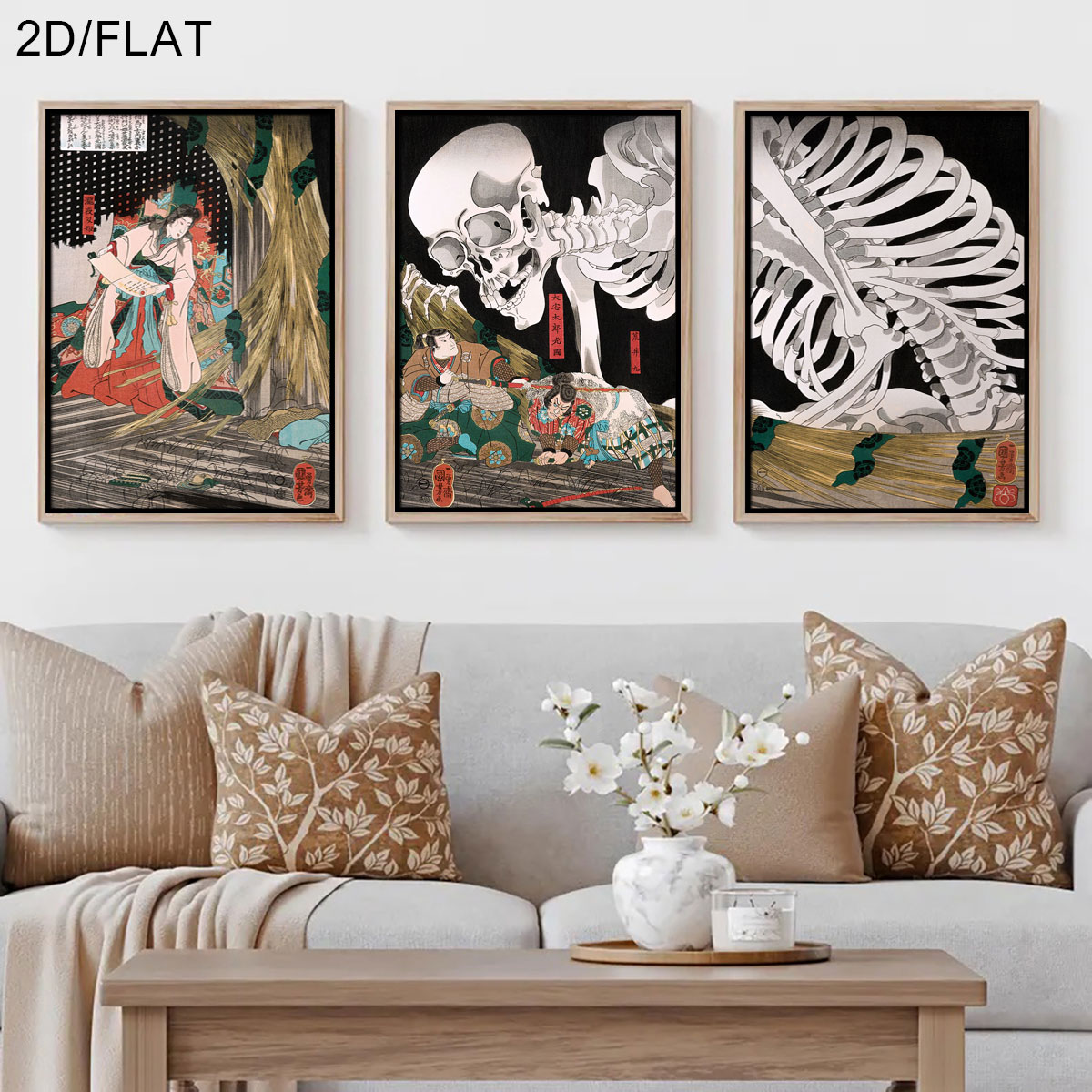 3pcs Retro Japanese Takiyasha  - Art Craft House review and price