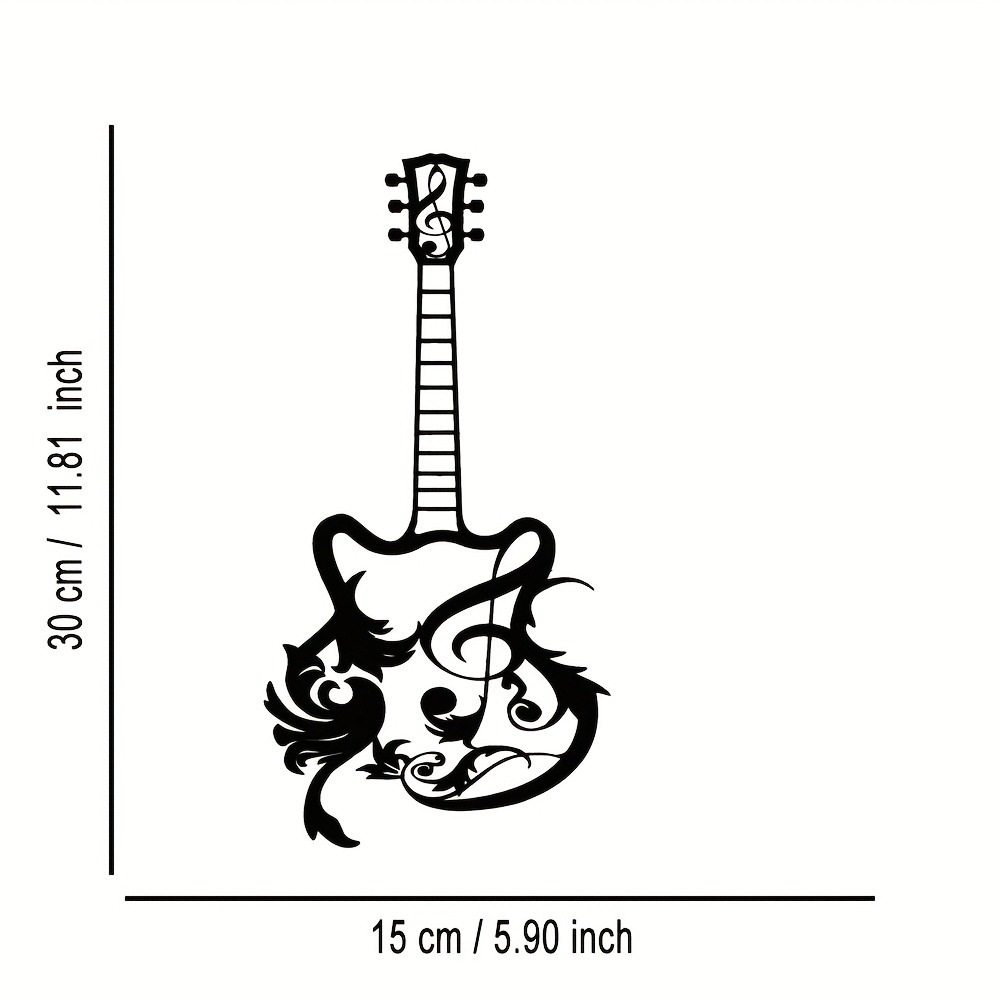 CIFbuy Forged Metal Guitar Wal - Art Craft Cafe review and price