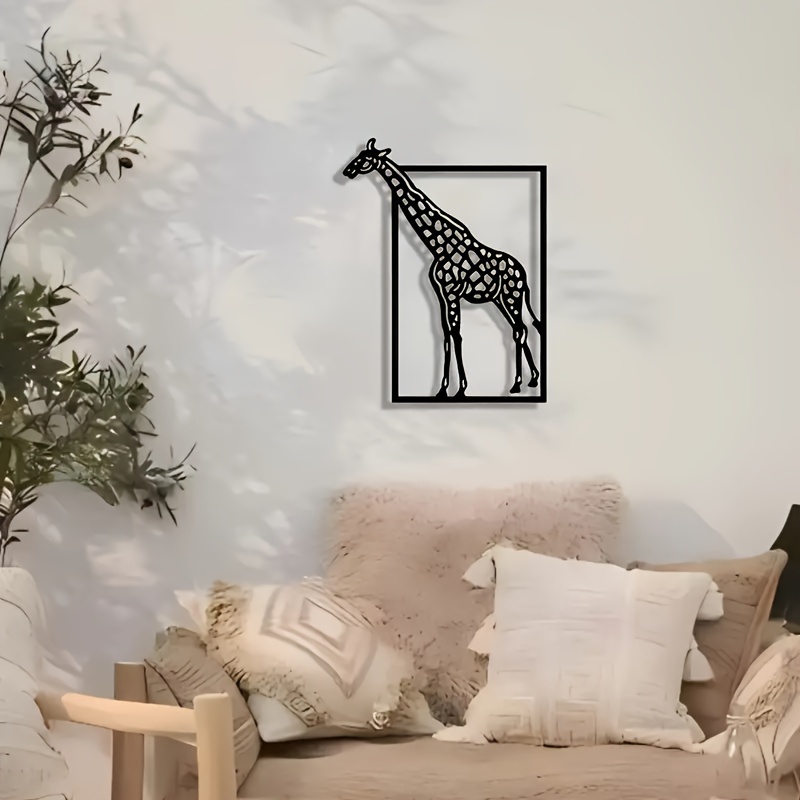Abstract giraffe metal wall ar - Art Craft Cafe review and price