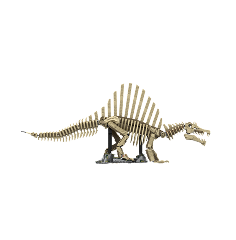 2246pcs MOC Dinosaurs Spinosau - Art Craft Dinosaurs review and price