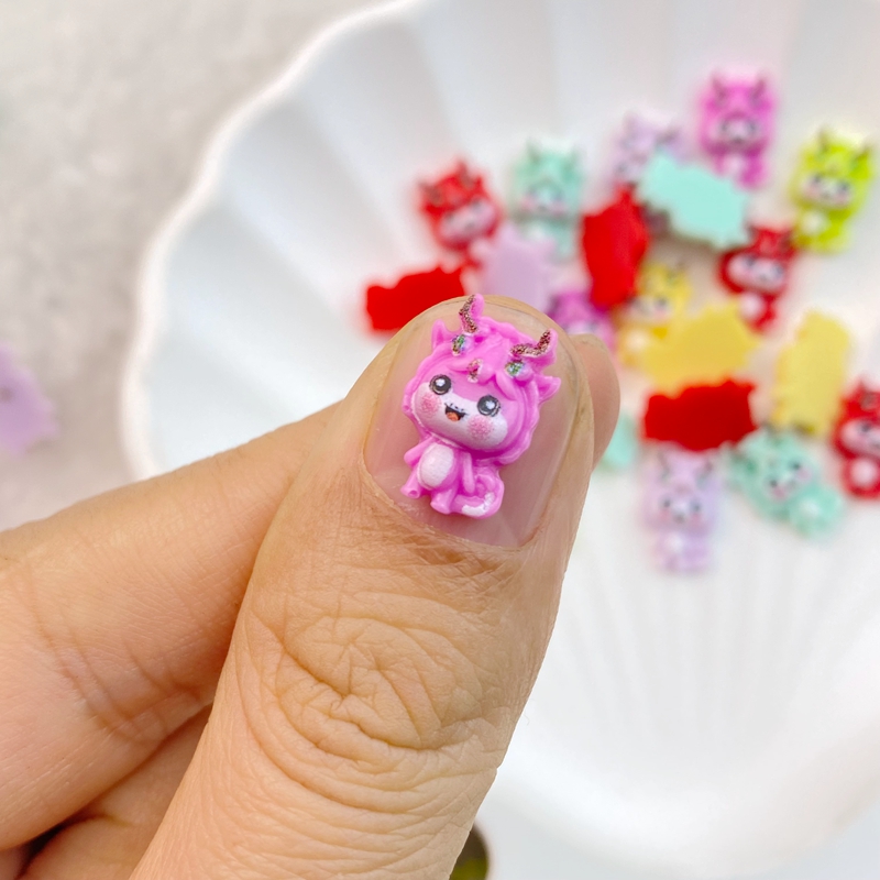 50Pcs New Mixed Nail Art Resin - Art Craft Dinosaurs review and price