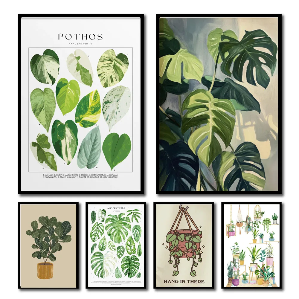 1pc Modern Houseplants Leaves  - Art Craft House review and price