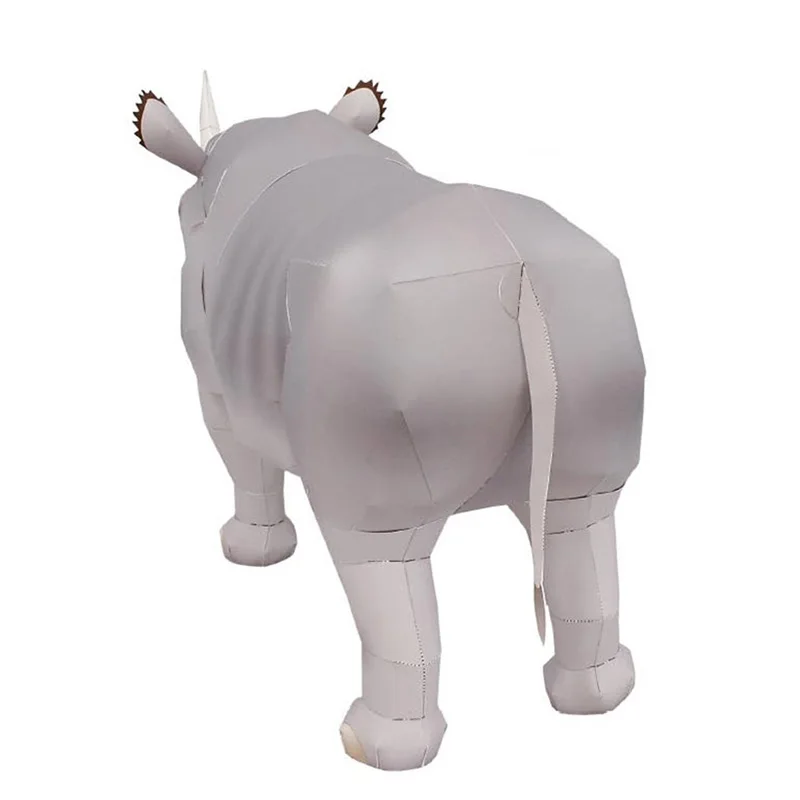 Rhinoceros Hook-lipped Handmad - Art Craft With Cardboard review and price
