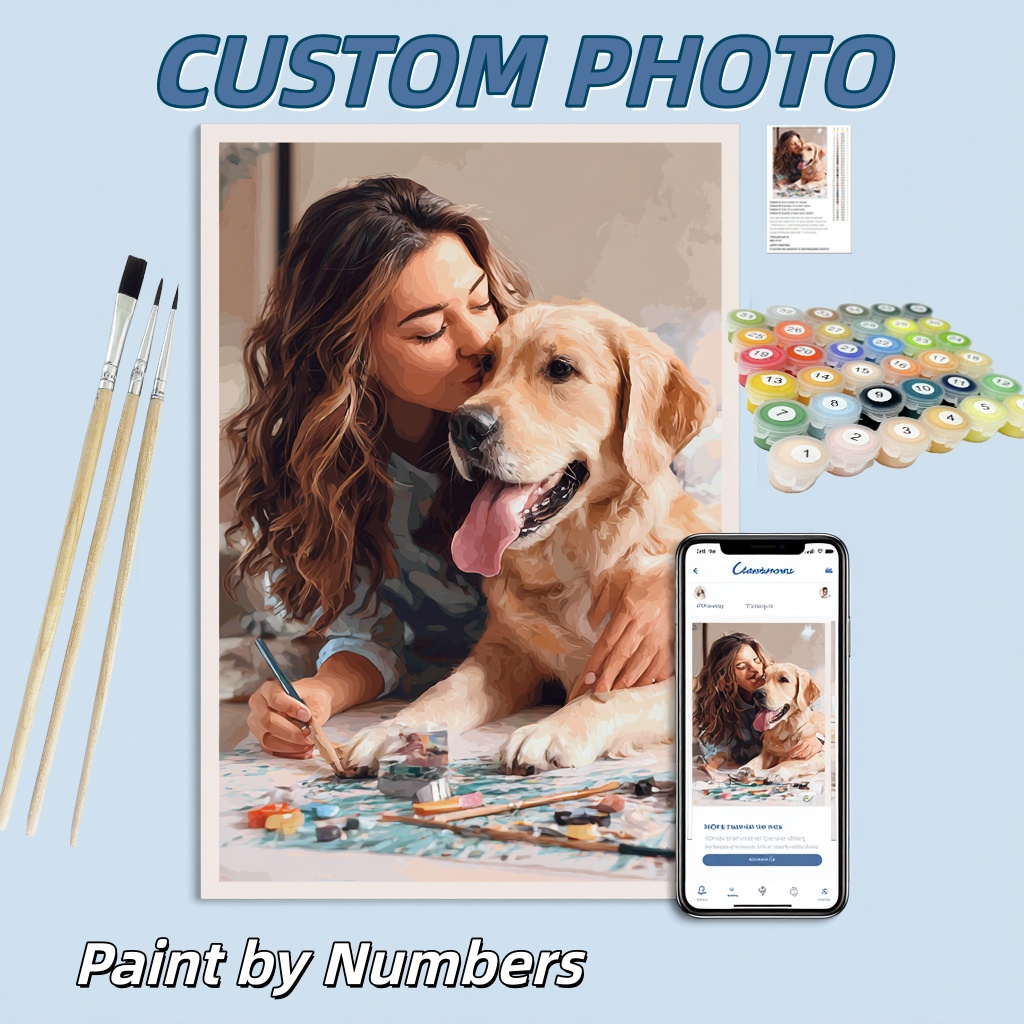 Personality Photo Diy Canvas P - Art And Craft Numbers review and price