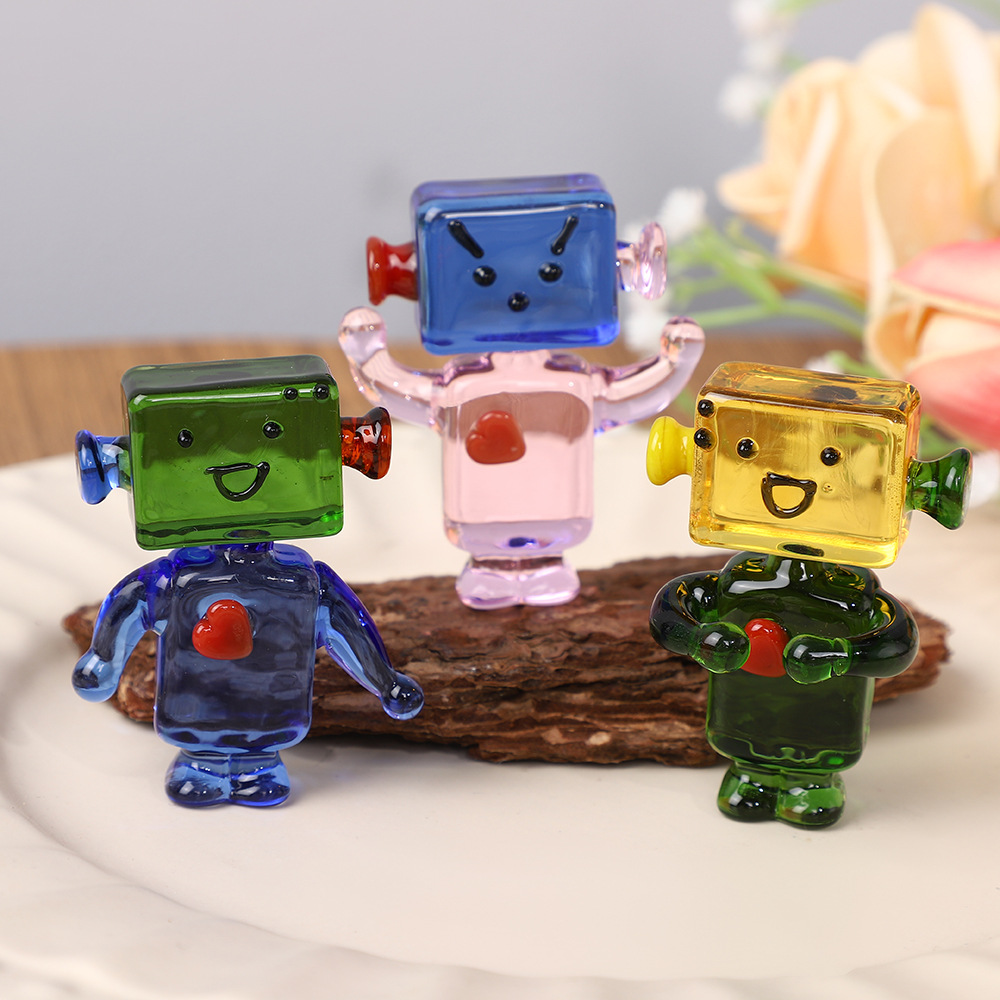 Glass Handmade Unique Robot Fi - Art Craft Robot review and price
