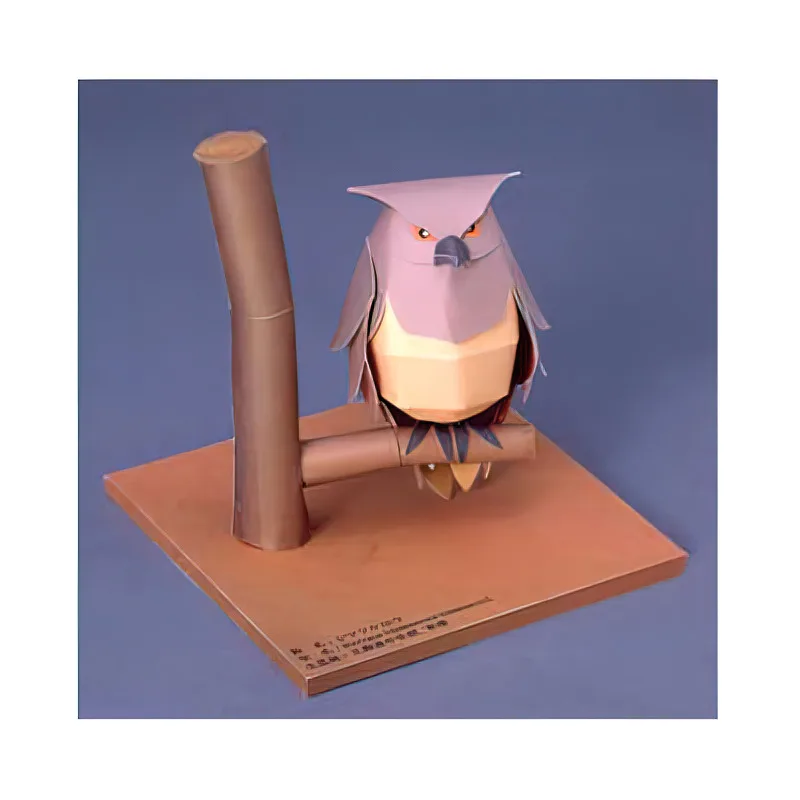 Blakiston's Fish Owls Origami  - Art Craft With Cardboard review and price