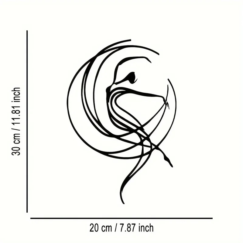 Elegant Minimalist Dancer Meta - Art Craft Cafe review and price
