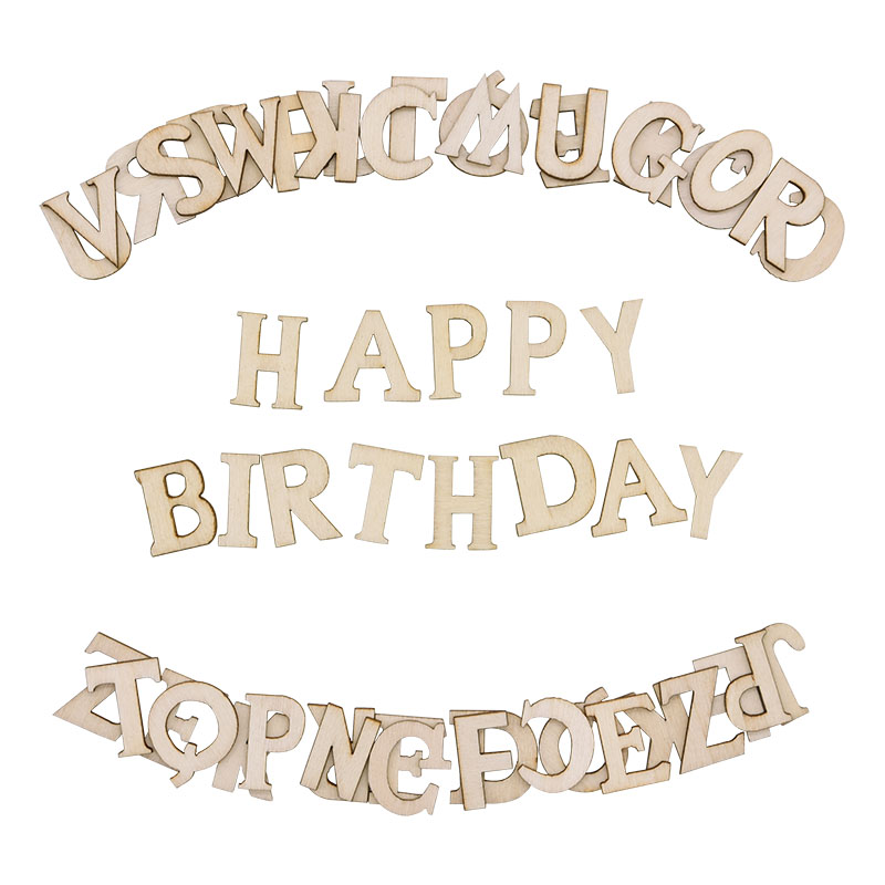 100pcs Wood English Alphabet D - Art And Craft Numbers review and price