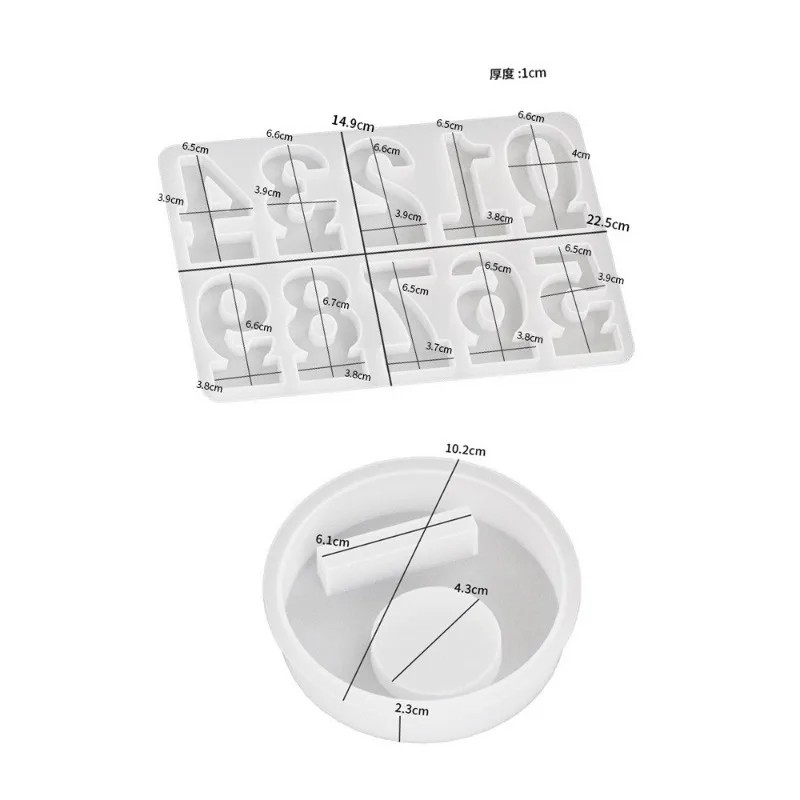 2pc Birthday Cake Silicones Mo - Art And Craft Numbers review and price