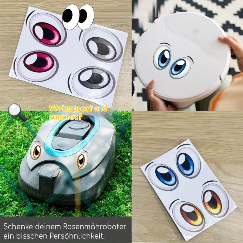 Robot Eye Stickers Easy Peel 1 - Art Craft Robot review and price