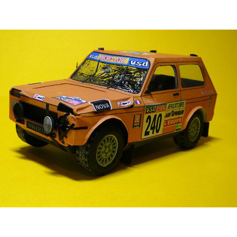 LADA NIVA 1985 1:32 Dakar Rall - Art Craft With Cardboard review and price
