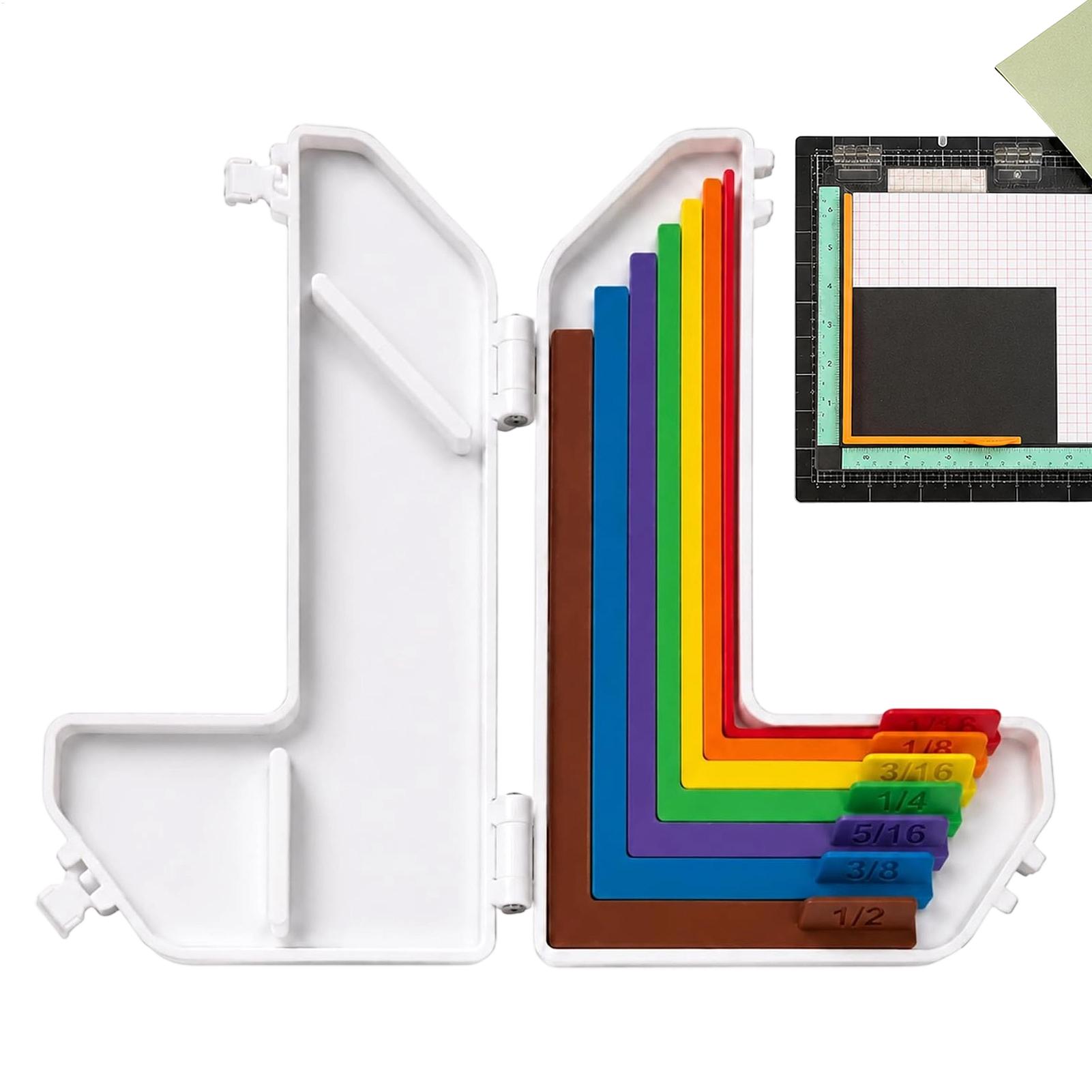 7PCS Paper Crafting Alignment  - Box Art And Craft review and price