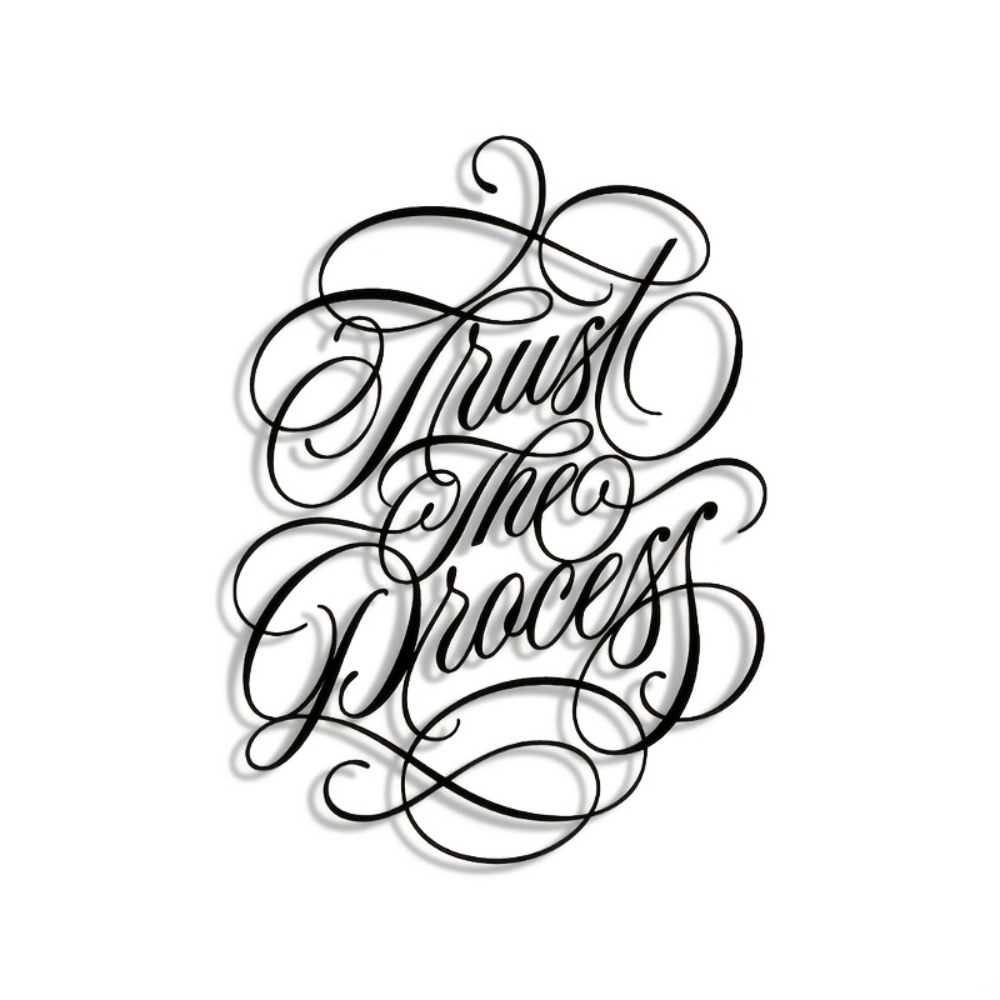 1pc Calligraphy Motto Phrase M - Art Craft Cafe review and price
