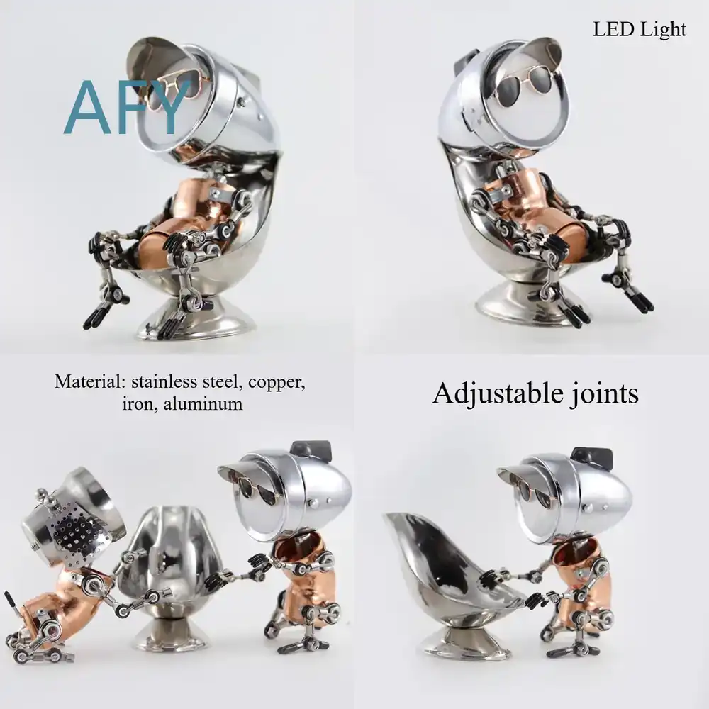 Metal Punk Robot Atmosphere La - Art Craft Robot review and price