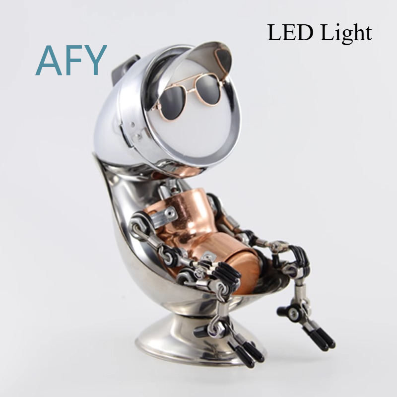 Metal Punk Robot Atmosphere La - Art Craft Robot review and price