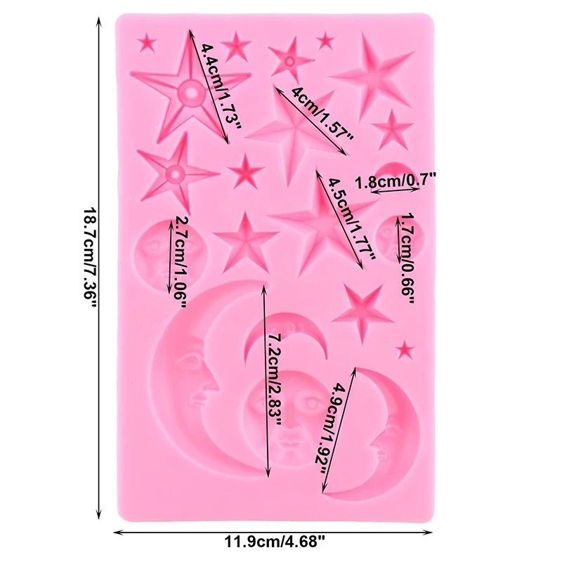 Sun Face Moon Stars Polymer Cl - Art Craft Clay review and price