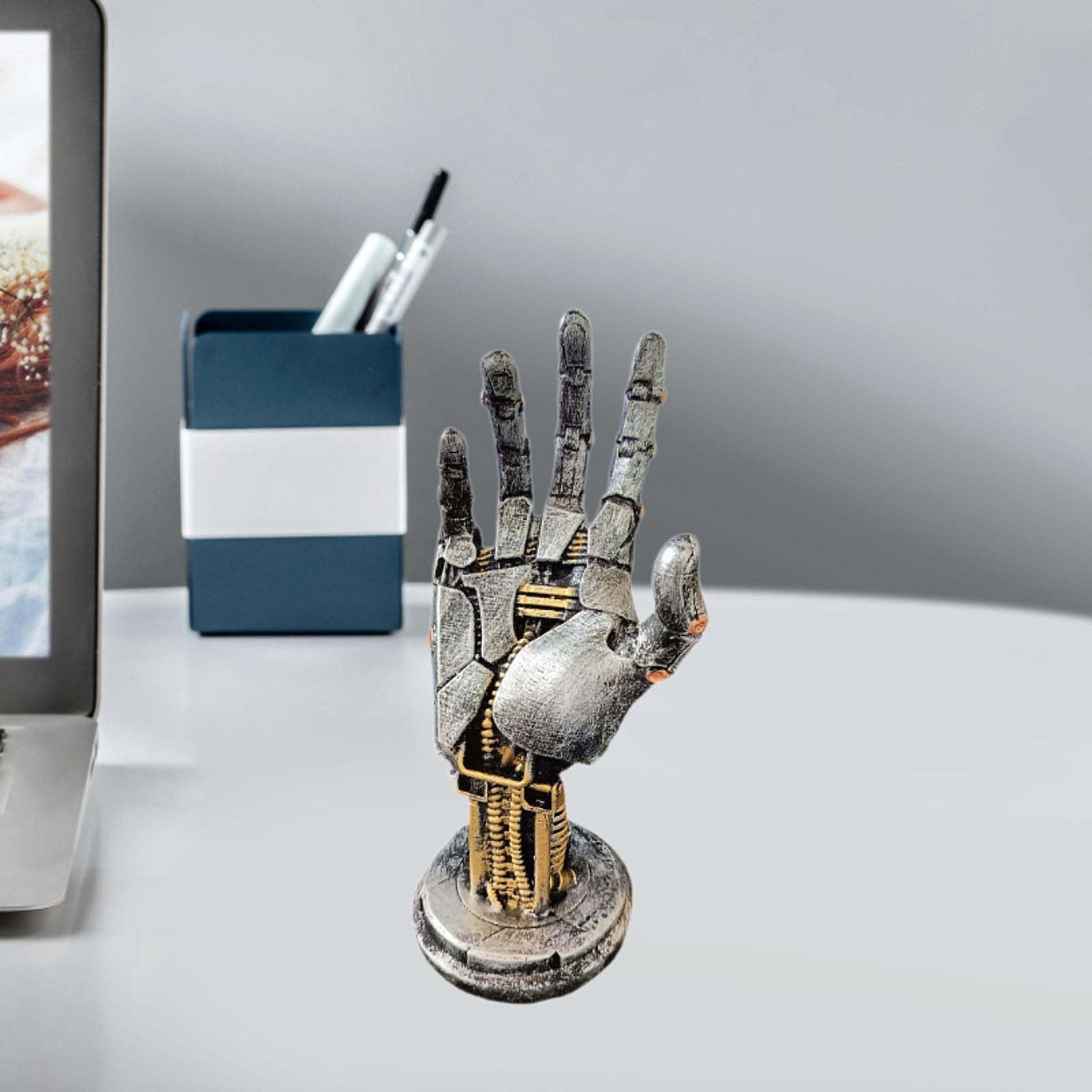 Robotic Hand Statue Art Crafts - Art Craft Robot review and price