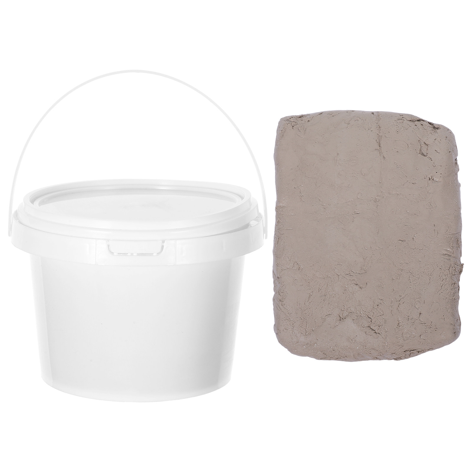 1Set Air Dry Clay White Bucket - Art Craft Clay review and price