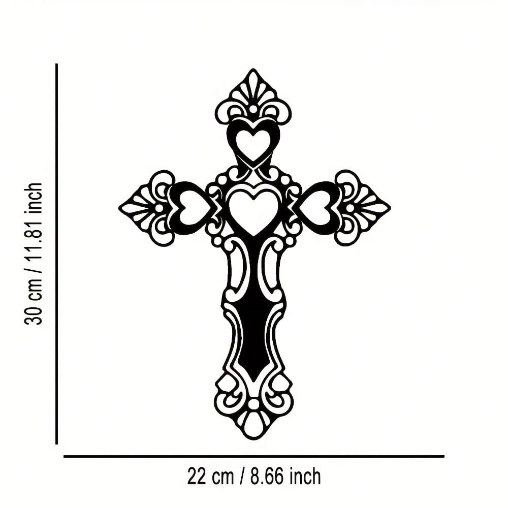 Brand Vintage Iron Cross Wall  - Art Craft Cafe review and price