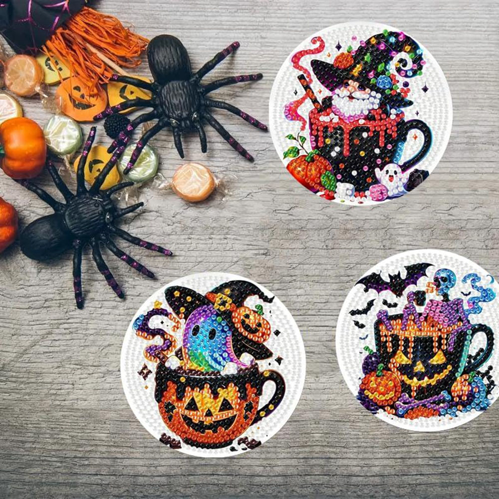8PCS 5D Halloween Gnome Diamon - Art Craft Halloween review and price