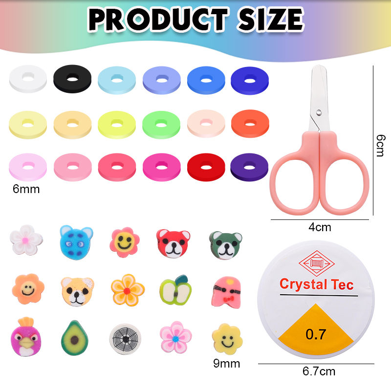 Clay Beads Bracelet Making Kit - Art Craft Clay review and price