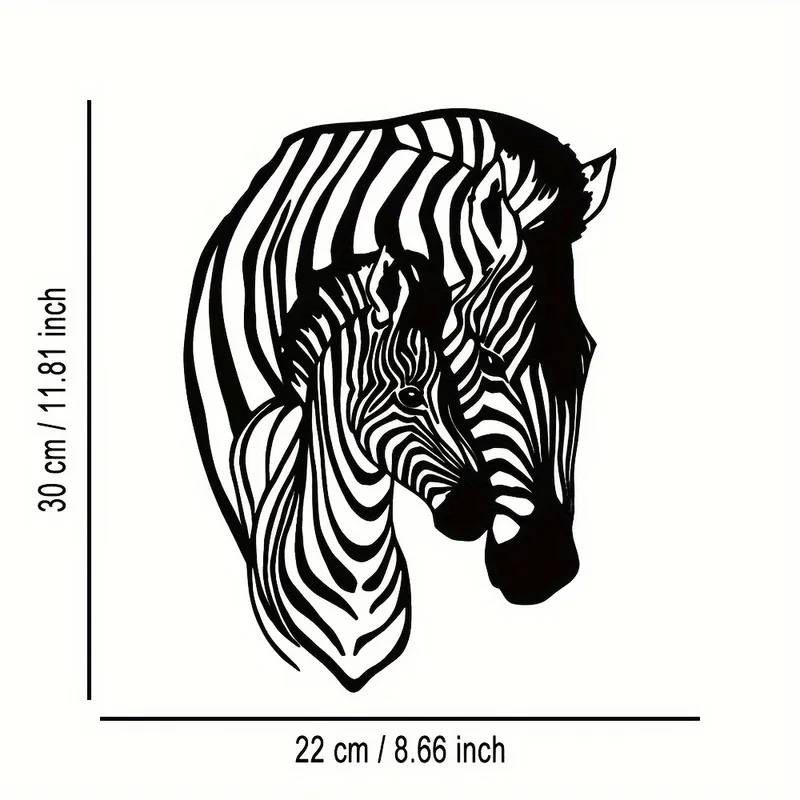 Elegant Minimalist Zebra Famil - Art Craft Cafe review and price