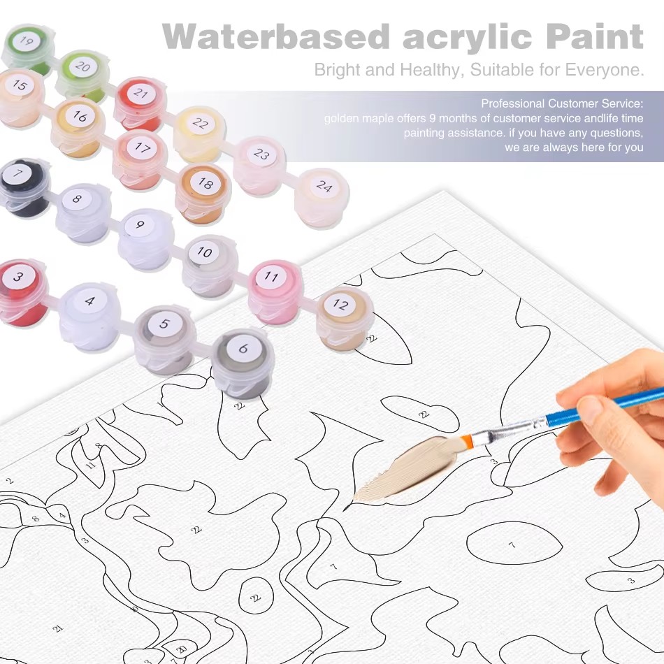 GATYZTORY Painting By Numbers  - Art Craft Ideas For Adults review and price