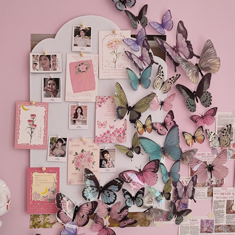 12pcs 3D Butterfly Wall Sticke - Art Craft Halloween review and price
