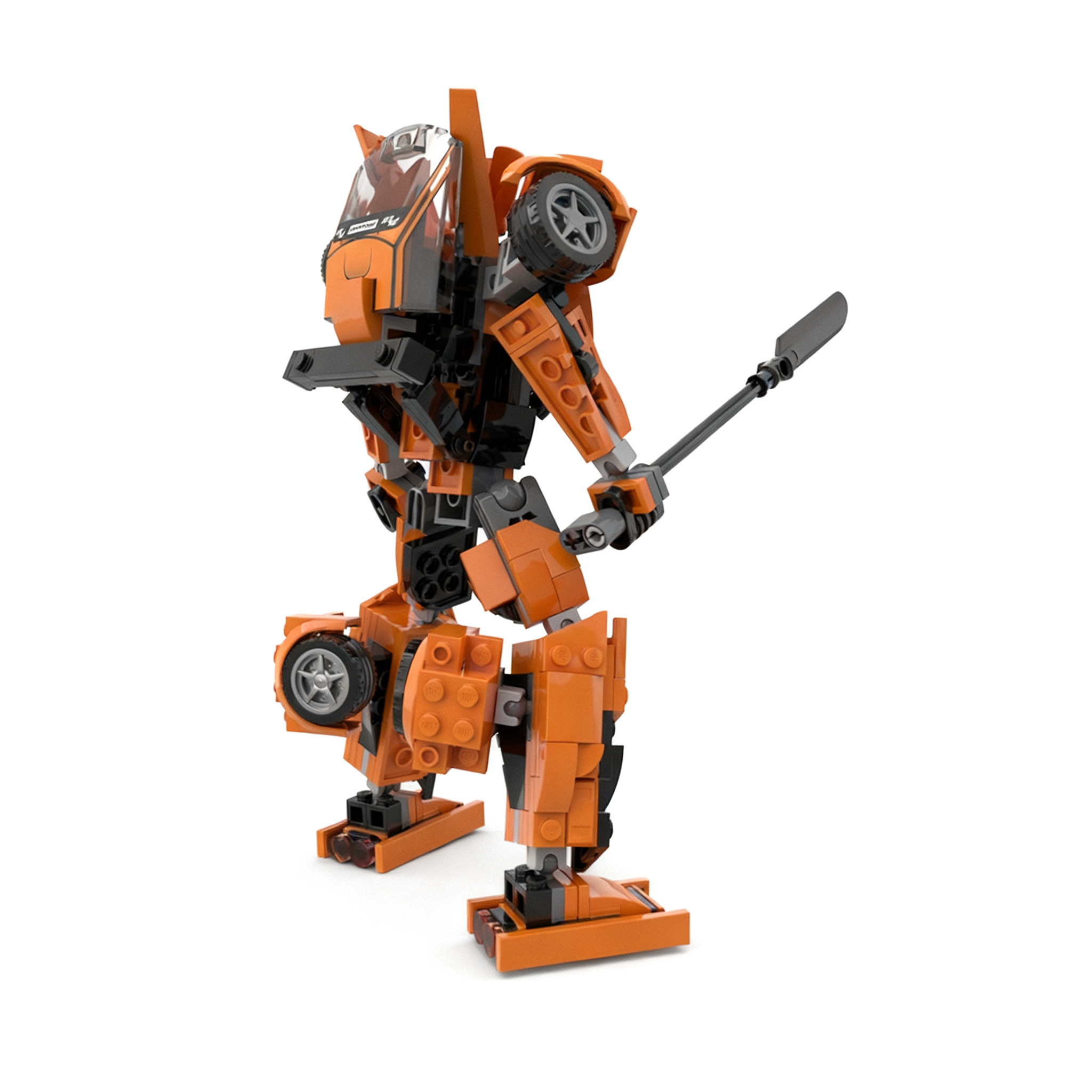 325pcs MOC McLarened F1 LM Rob - Art Craft Robot review and price