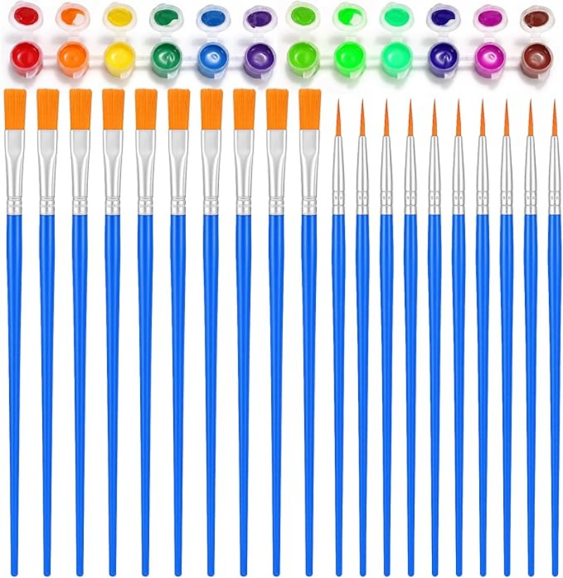 3/5ml Empty Paint Pots with Li - Box Art And Craft review and price