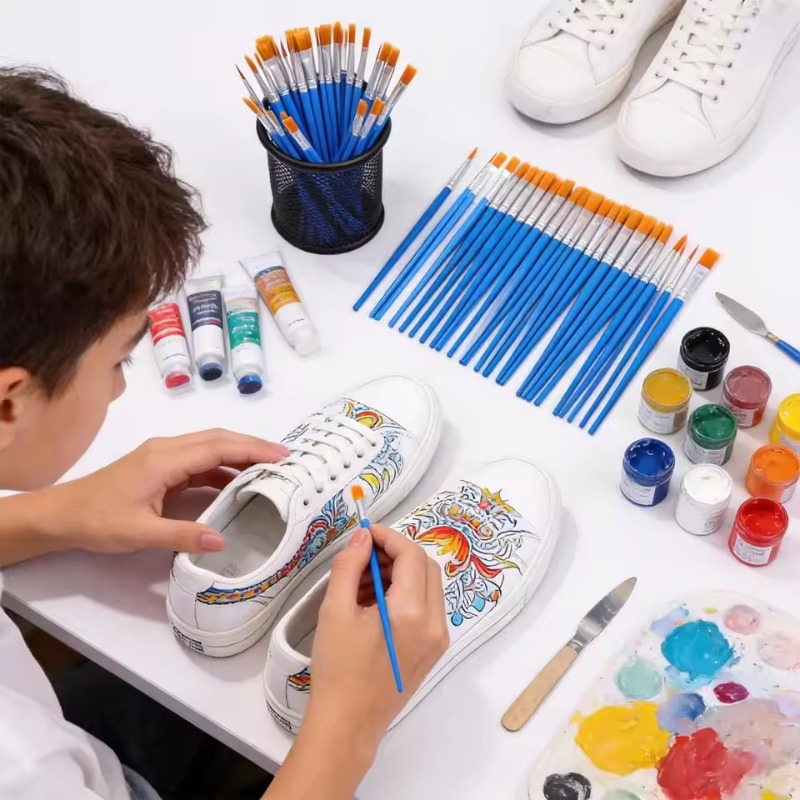 3/5ml Empty Paint Pots with Li - Box Art And Craft review and price
