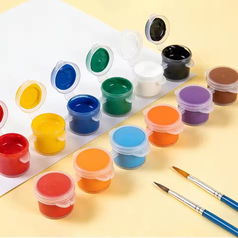 3/5ml Empty Paint Pots with Li - Box Art And Craft review and price