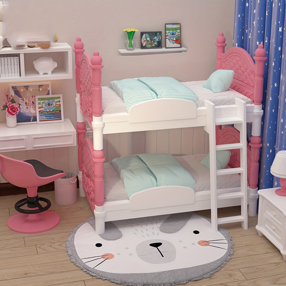 Miniature Dollhouse Double Bed - Art Craft House review and price