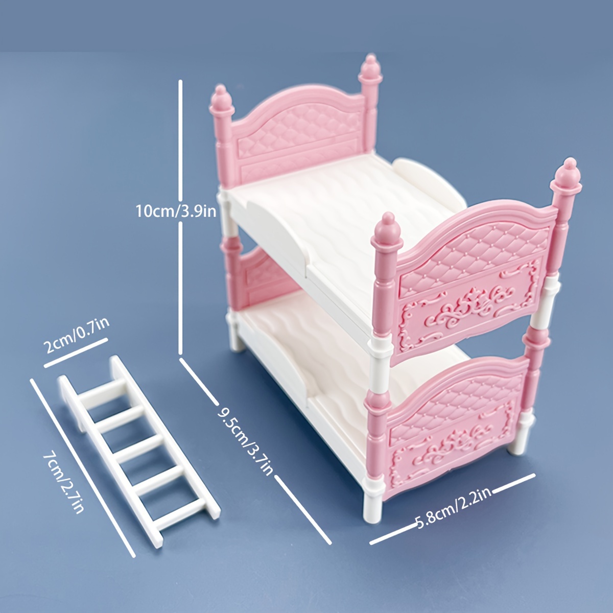 Miniature Dollhouse Double Bed - Art Craft House review and price