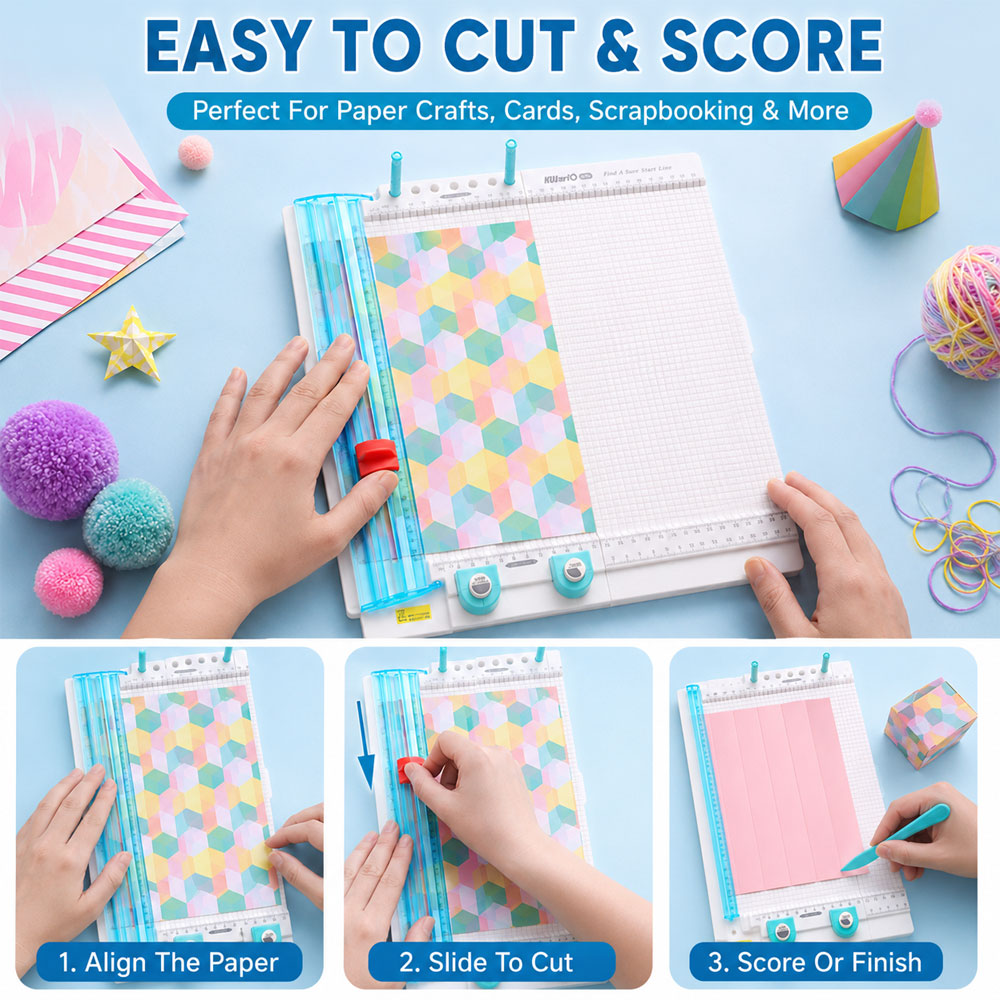 7-in-1 Paper Trimmer & Scoring - Art Craft With Cardboard review and price
