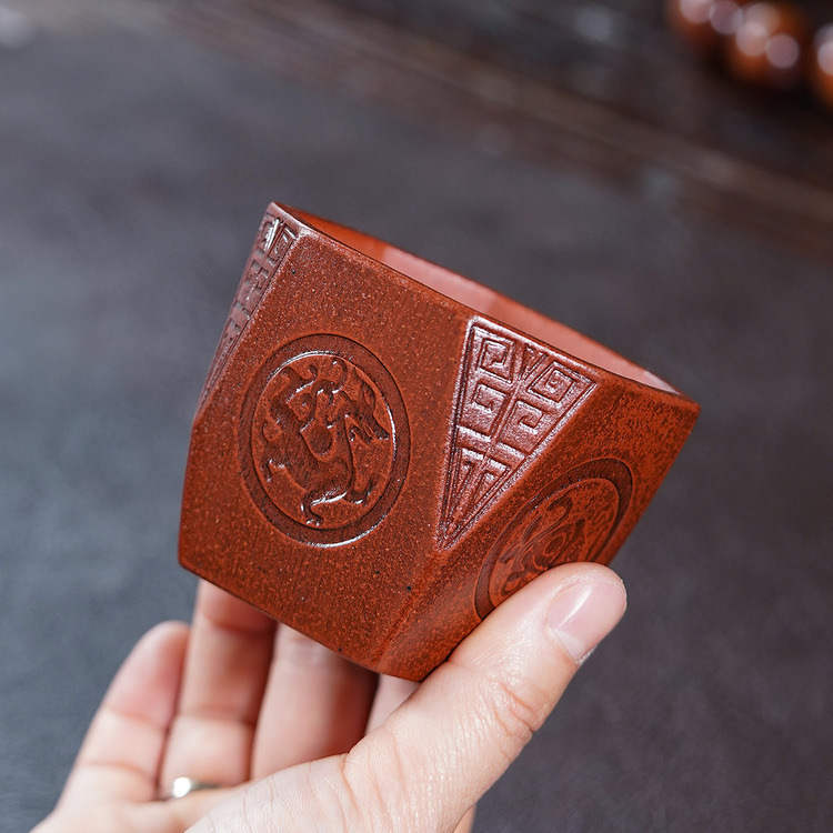 Yixing Zisha Handmade Peach Po - Art Craft Clay review and price