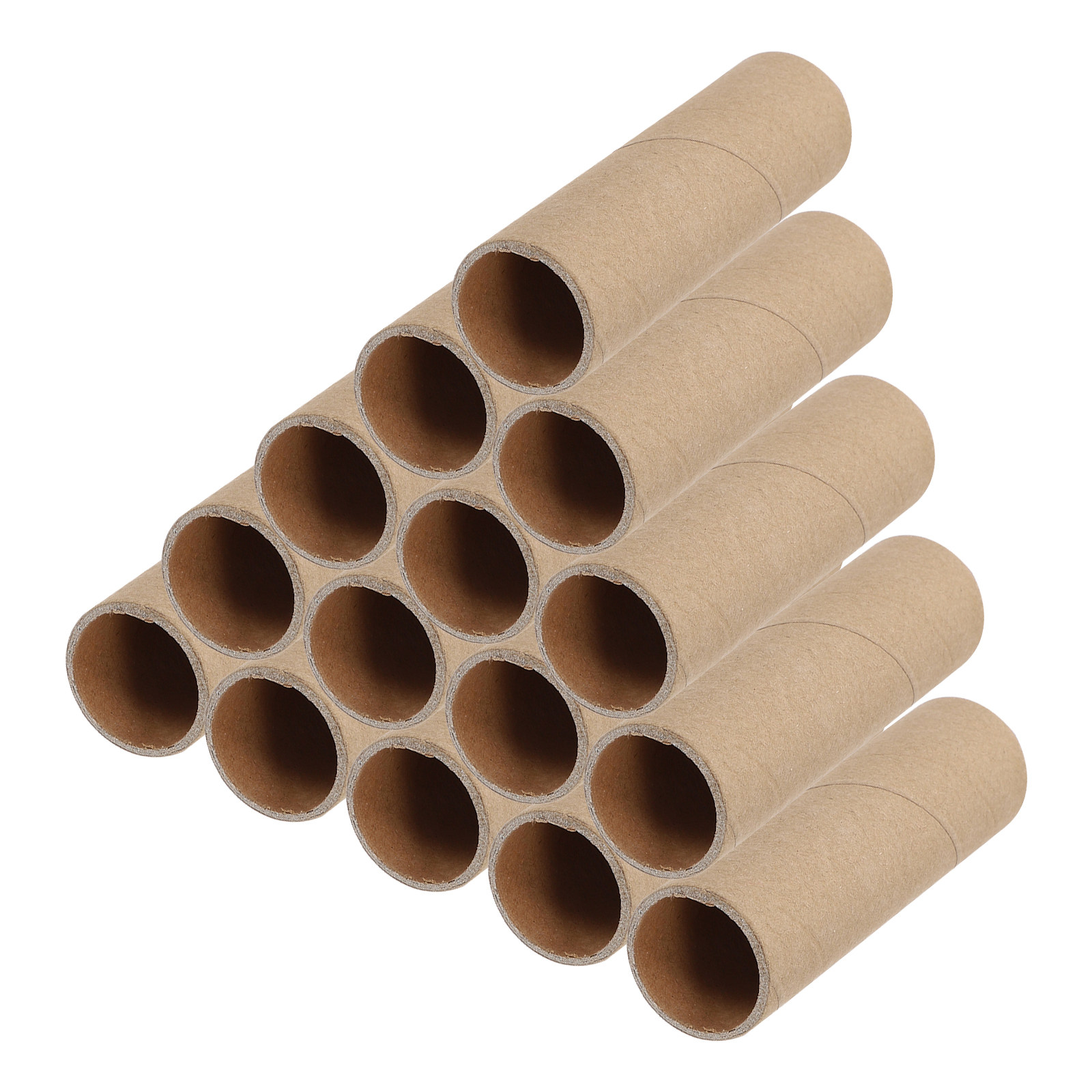 15Pcs Round Kraft Paper Tubes  - Art Craft With Cardboard review and price